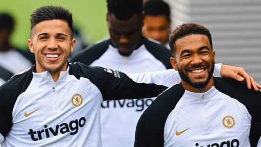 Chelsea em treinamento