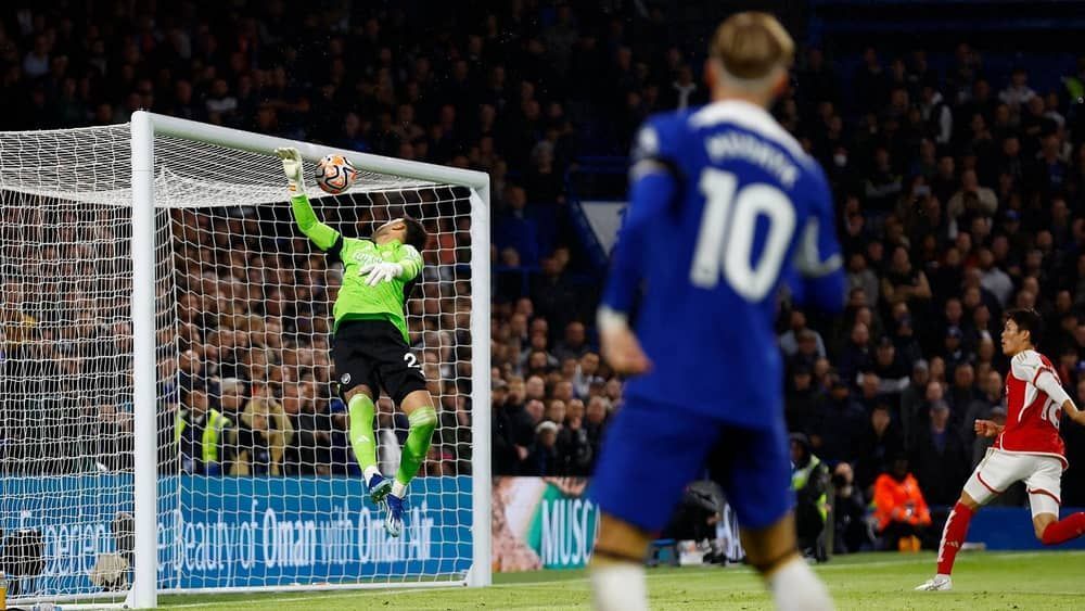 Chelsea abre vantagem, mas Arsenal arranca empate na Premier League 