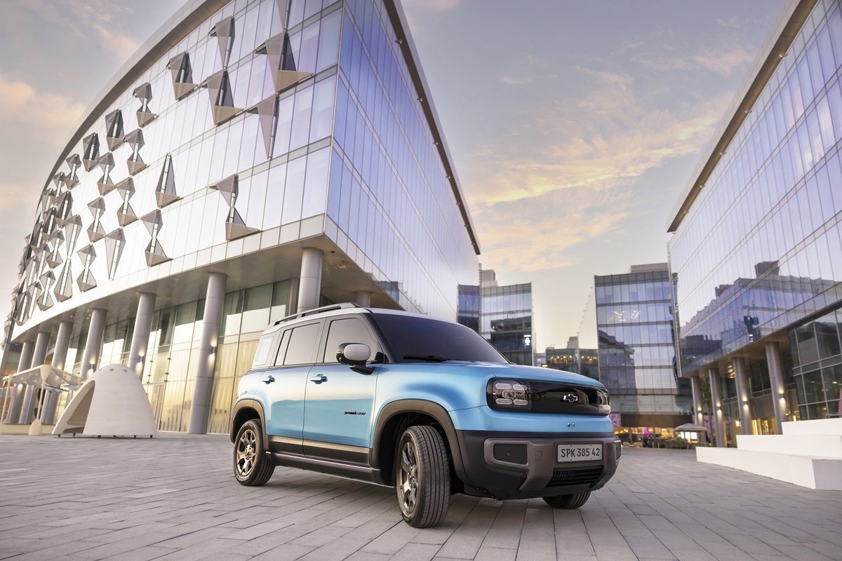 Reveladas as primeiras imagens oficiais do Chevrolet Spark EUV