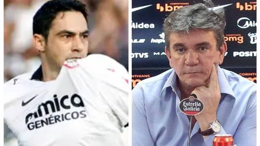 Chicão e Andrés Sanchez bateram boca nas redes sociais