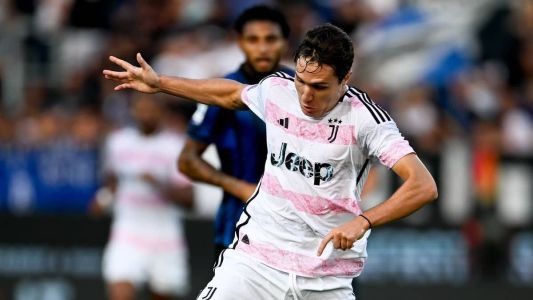 Chiesa, da Juventus, durante partida pelo Campeonato Italiano