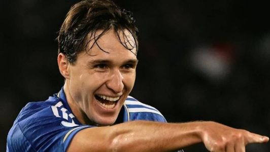 Chiesa marcou na goleada da Itália