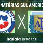 Horário e onde assistir ao vivo Chile x Argentina, pelas Eliminatórias
