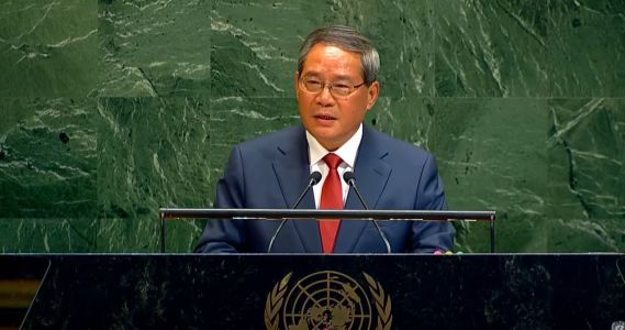 Primeiro-ministro chinês discursa na Assembleia Geral da ONU