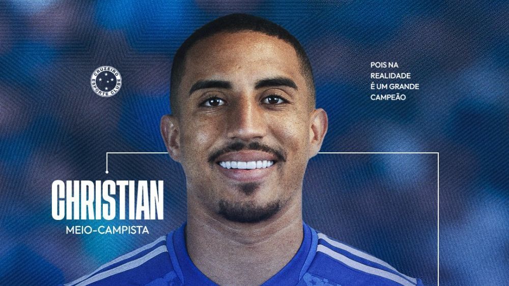 Cruzeiro anuncia contratação do volante Christian, ex-Athletico-PR