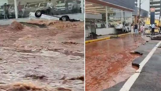 Fotos mostram estragos causados pela chuva em Bauru (SP)