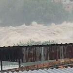 Vídeo impressionante mostra 'cachoeira' do Córrego do Onça durante chuva em BH
