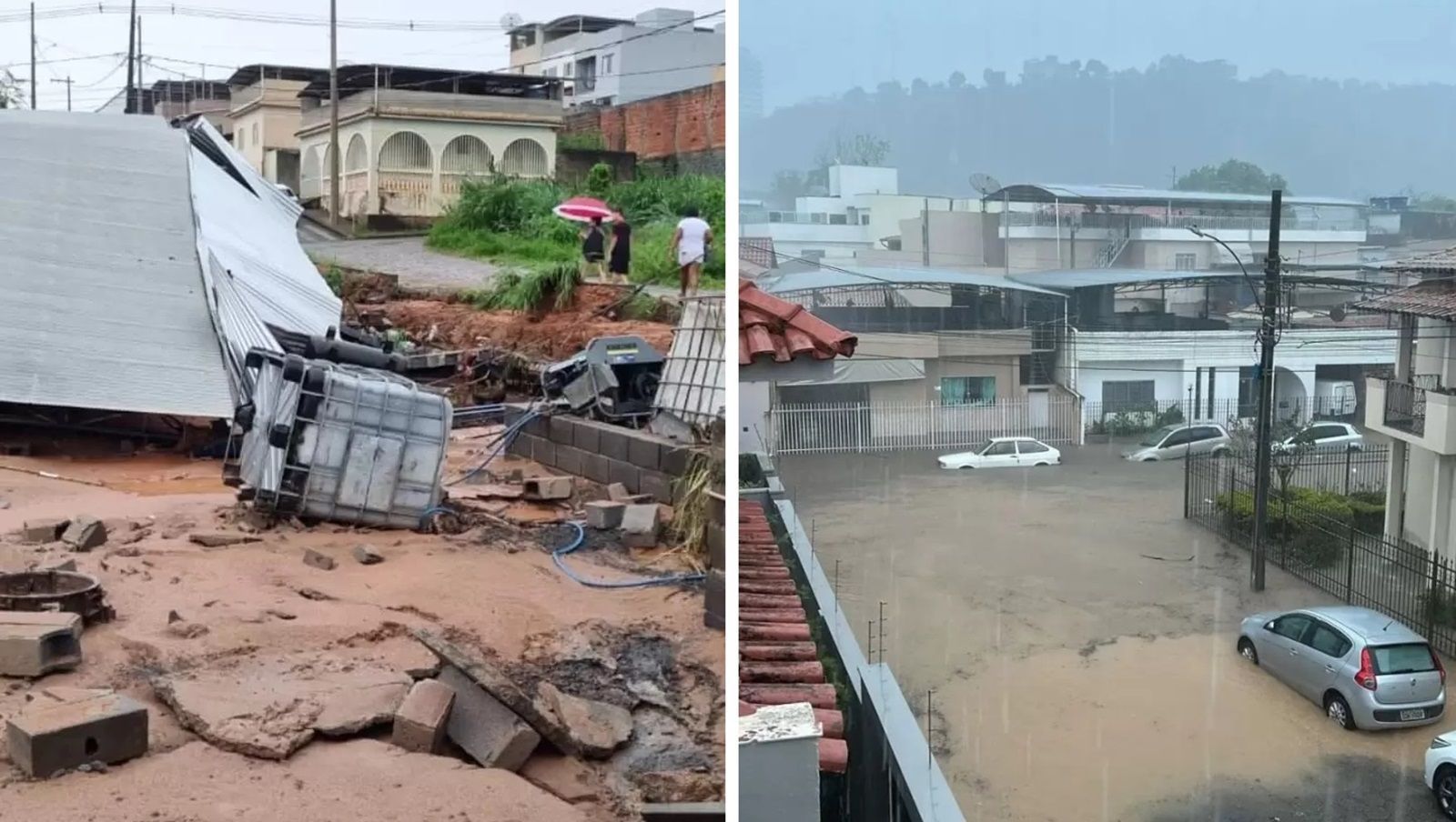 Chuva causa estragos e faz Formiga (MG) decretar situação de emergência; veja imagens