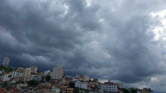 Chuva forte pode atingir Belo Horizonte nas próximas horas