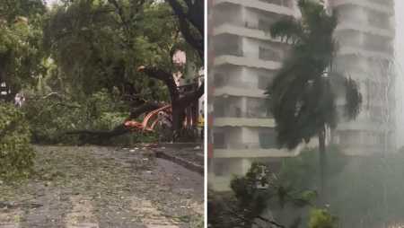 Fotos mostram estragos causados pela chuva em Governador Valadares (MG)