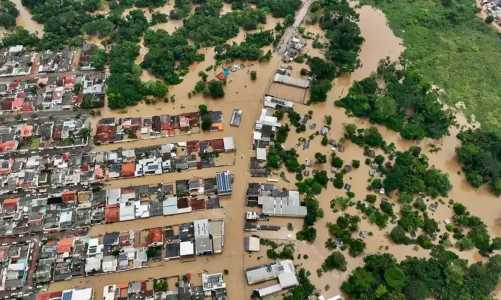 Cidade submersa no Acre