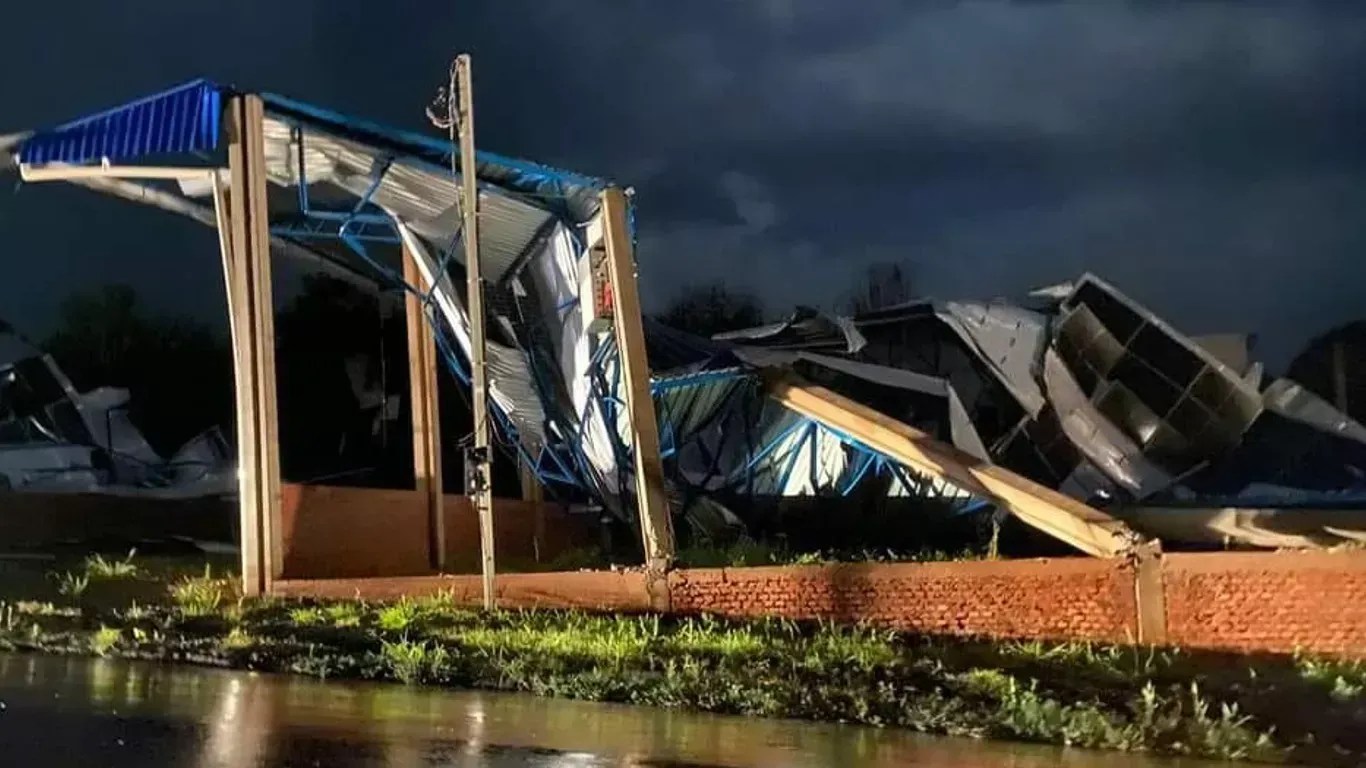 Mais de 1,2  mil casas são atingidas por novo temporal no Rio Grande do Sul