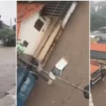 Chuva em SP: bombeiros retomam buscas por ocupantes de carro que caiu em córrego