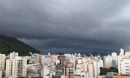 Tempo fechado em Juiz de Fora nesta quinta (11)