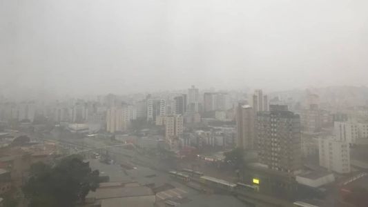 Chuvas continuam em Minas Gerais nesta segunda-feira