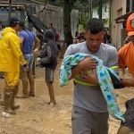 Cinco pessoas estão internadas em estado grave em São Sebastião após chuvas