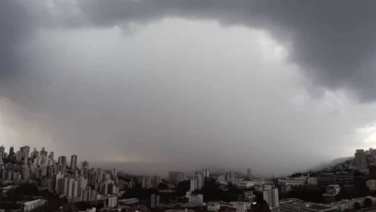 Chuvas intensas podem atingir 447 cidades de Minas Gerais