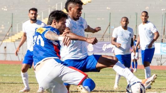 Cianorte e Barra em partida pela Série D do Campeonato Brasileiro