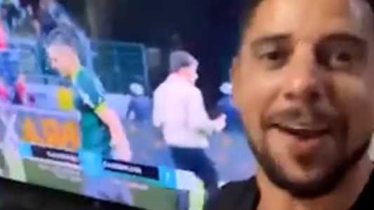 Cicinho provocou o Palmeiras