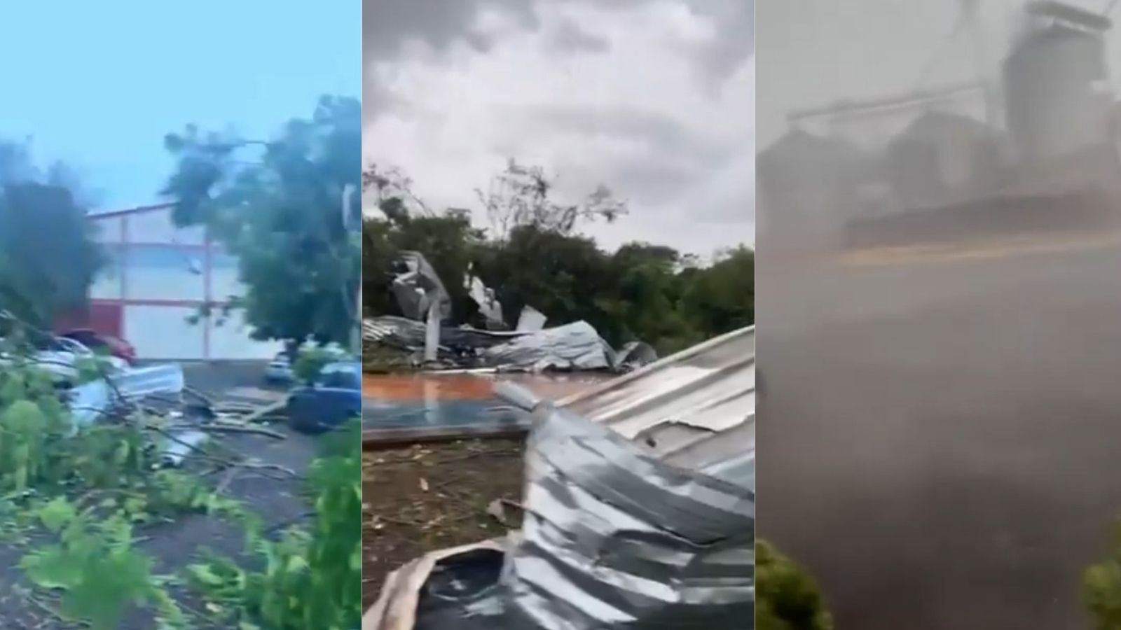 Vídeo: ciclone extratropical provoca destruição e deixa milhares sem energia em Santa Catarina