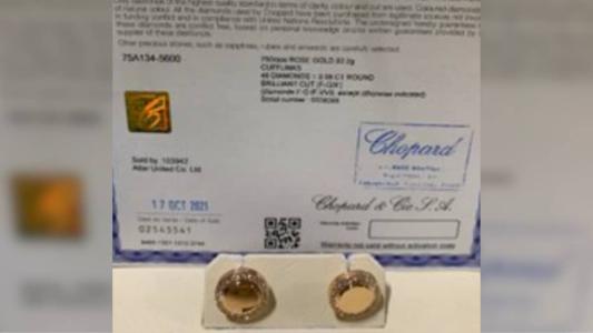 Cid digitalizou certificados de joias da Chopard, revelam e-mails.