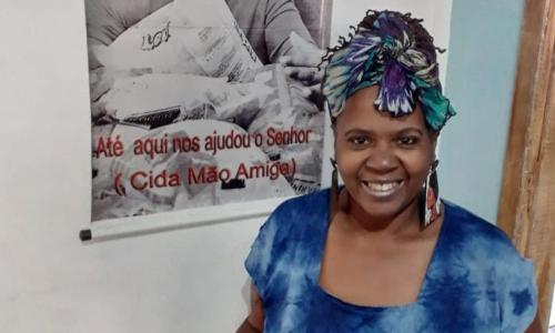 Cida mão amiga morte - Reprodução Redes Sociais