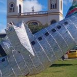 Cidade colombiana replica cena de acidente da Chapecoense e revolta moradores