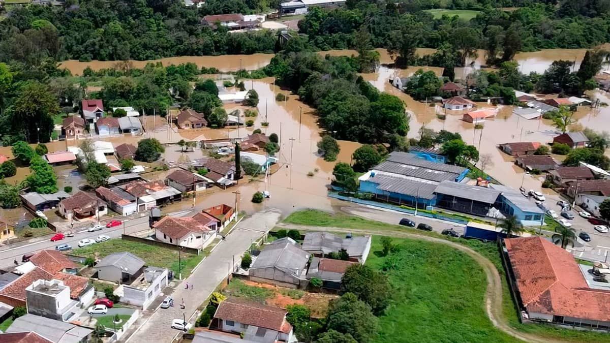 Temporais no Paraná: quase 57 mil pessoas foram afetadas 