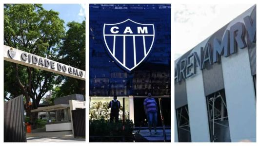 Cidade do Galo, sede do Atlético e Arena MRV