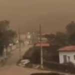 Vídeo: nuvem de poeira cobre Catas Altas e moradores denunciam: 'minério'