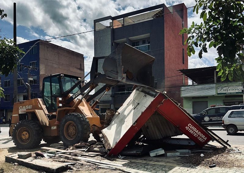Operação Cidade Segura é realizada em áreas públicas ocupadas irregularmente em Ipatinga