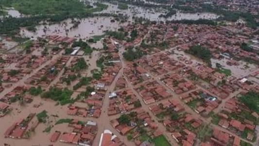 Cidades ficaram debaixo d´água em um dos estados mais pobres do Brasil