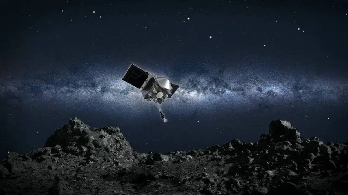 Material coletado no asteroide Bennu surpreende a Nasa 