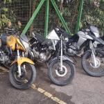 Motos roubadas e com placas clonadas são recuperadas no Aglomerado da Serra, em BH