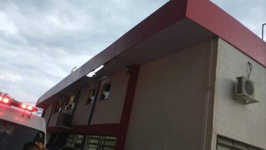 Cinegrafista caiu da laje da Arena Vera Cruz, em Betim