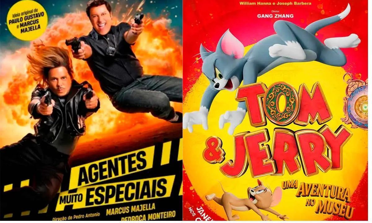 Comédia nacional e Tom & Jerry são as estreias da semana em Juiz de Fora