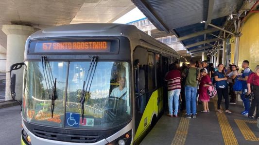 Circulação de ônibus foi comprometida com paralisação de motoristas em BH