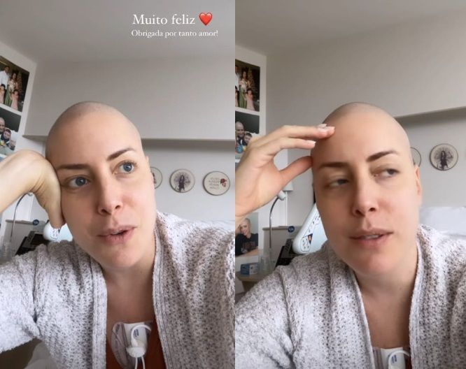 Fabiana Justus passa por transplante de medula: 'parece que foi um sonho'