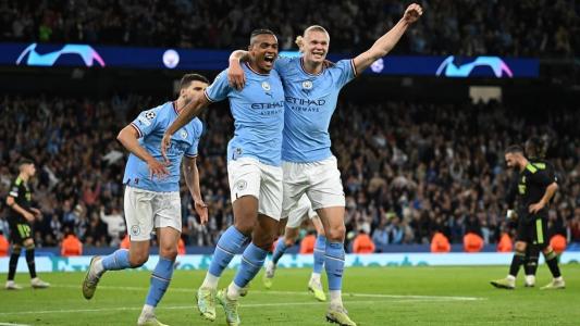 City em vitória contra o Real Madrid