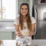 Receita de bolo de coco 'toalha felpuda'