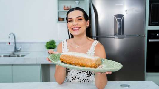 Na Cozinha - Clara Senra - Bolo de Banana Fit