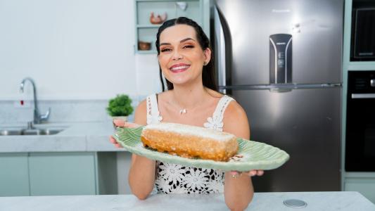 Na Cozinha - Clara Senra - Bolo de Banana Fit