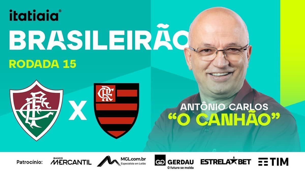 Fluminense x Flamengo: assista, ao vivo, à transmissão da Itatiaia