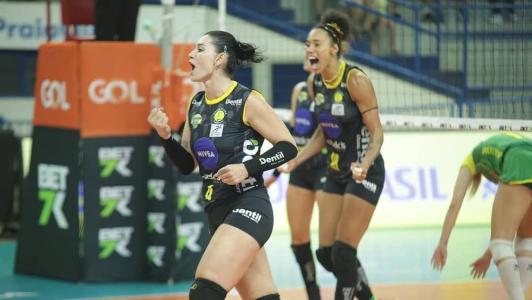 Claudinha e Milka na Superliga