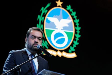 Cláudio Castro, governador do Rio de Janeiro.