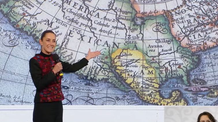 Presidente mexicana ameaça processar Google por mudança no nome do Golfo do México
