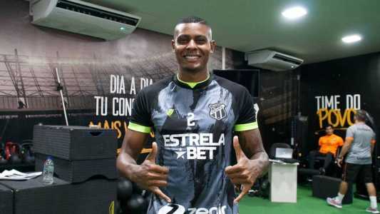 Cléber já treina no centro de treinamento do Ceará, mas não tem data para jogar