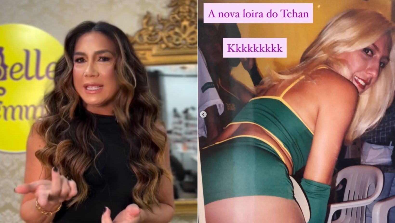 Após ser Rainha do Peladão, mãe de Djidja Cardoso tentou ser a Loira do Tchan, em 1997; entenda