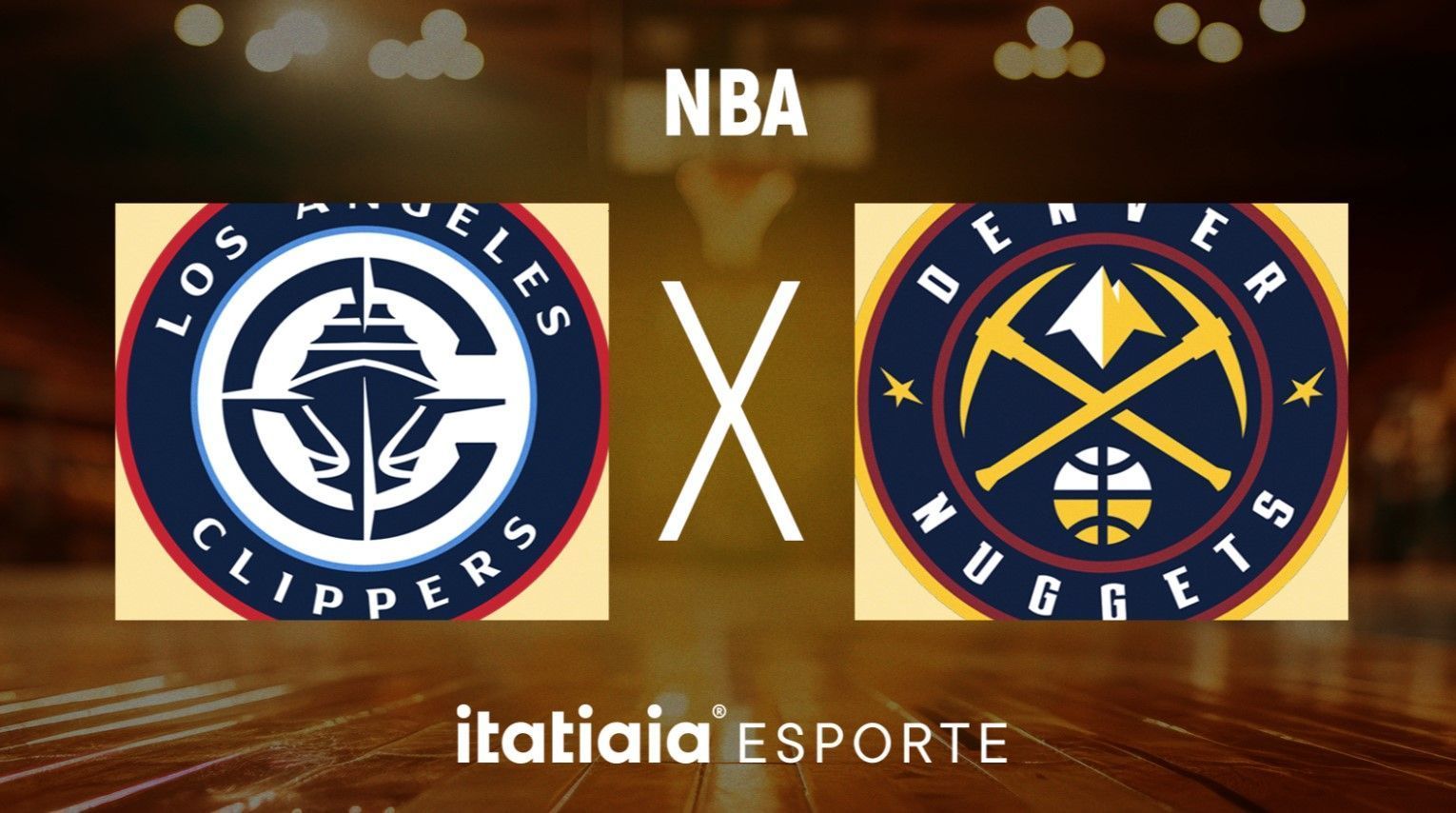 Horário e onde assistir ao vivo Clippers x Nuggets, pela NBA