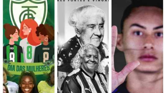 Clubes mineiros fizeram ações para celebrar o Dia Internacional da Mulher